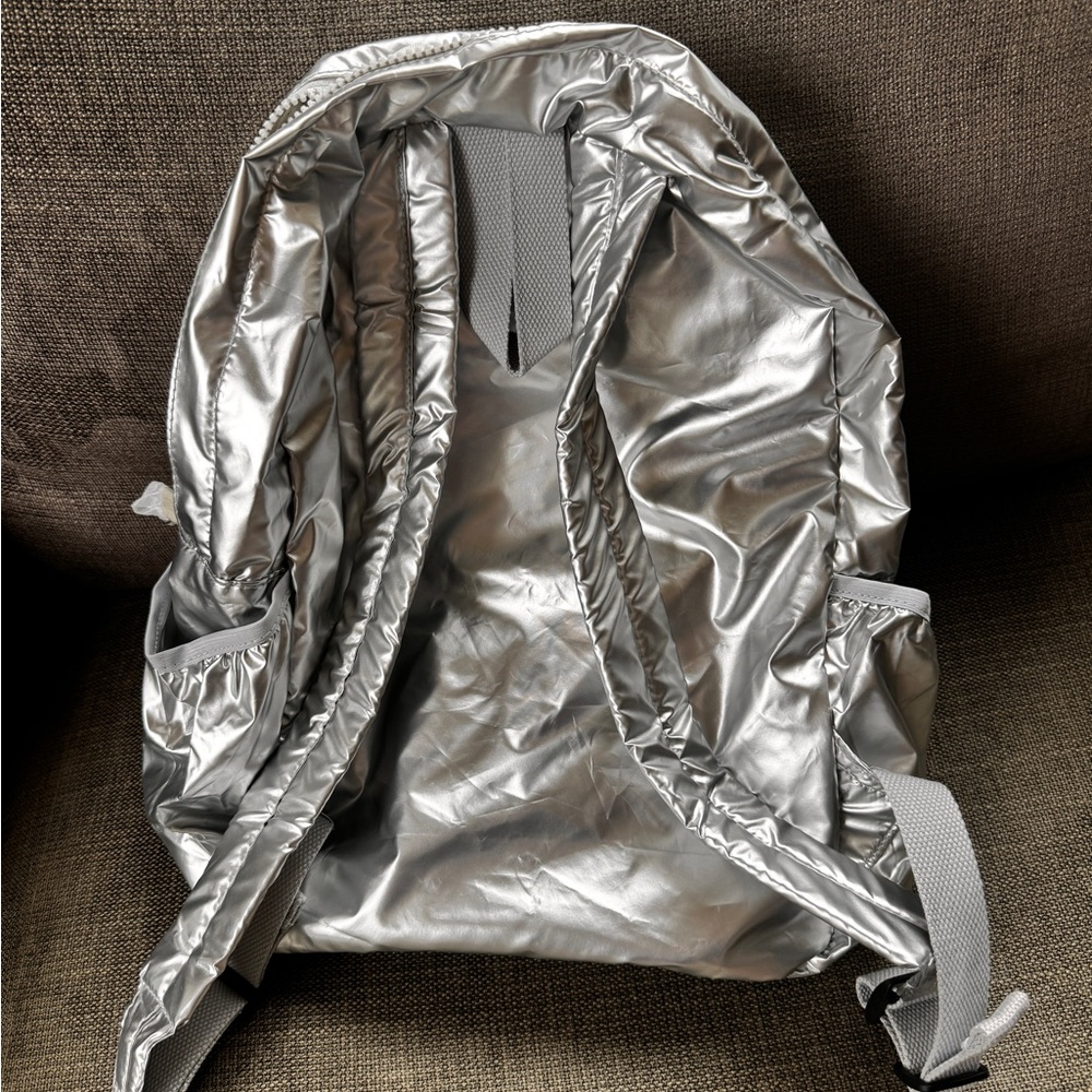 Silver Backpack - Picture 2 of 3